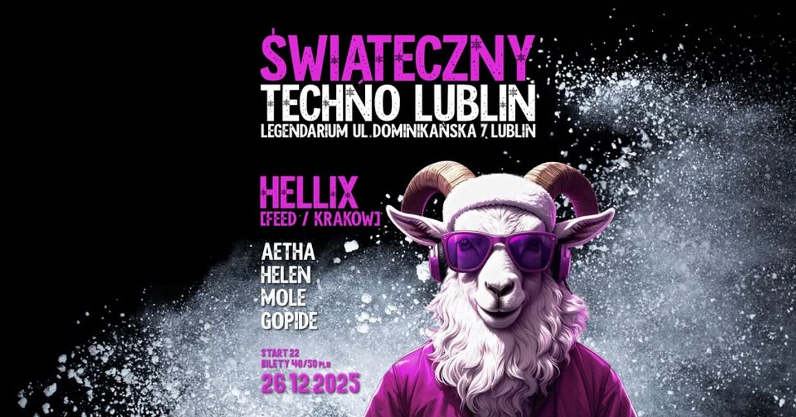 Świąteczne Techno w Lublinie