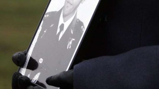 Pogrzeb kapitana Roberta Kuźmy