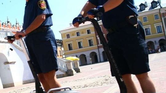Zamość: Strażnicy na segwayach