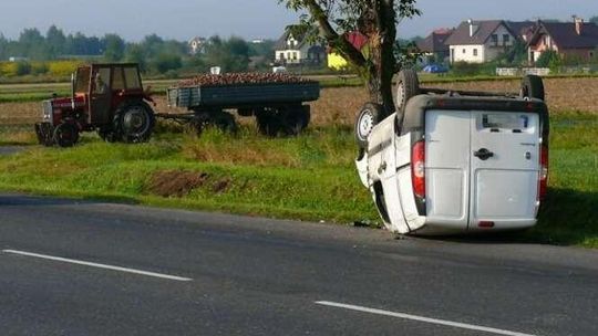 Wypadek - trasa Lublin-Lubartów
