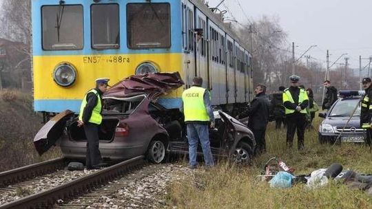 Wypadek w Trawnikach Wypadek w Trawnikach