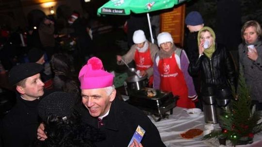 Wigilia na Rynku w Zamościu