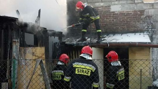 Lublin: pożar ul. Nadbystrzycka