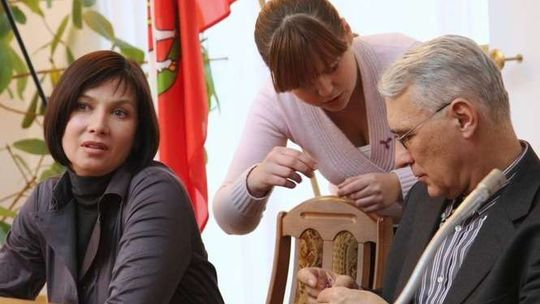 Grażyna Wolszczak w Ratuszu
