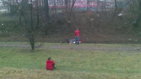 Samochód w rzece