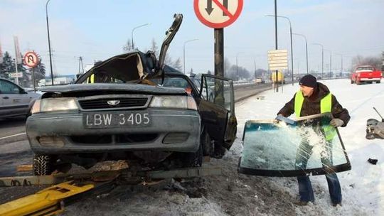 Wypadek w Kalinówce