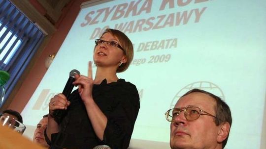 Szybka kolej do Warszawy. 
