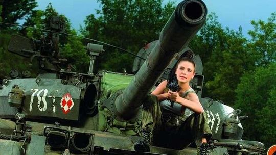 Joanna Mucha jak Lara Croft