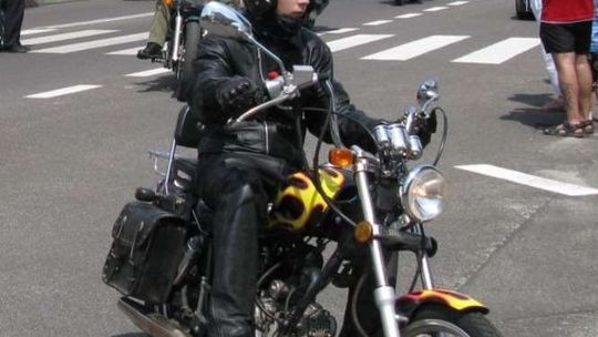 Motocykliści w Międzyrzecu