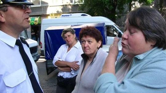 Awantura na ul. Targowej w Lublinie