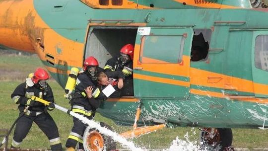 Ćwiczenia ratunkowe w Świdniku.