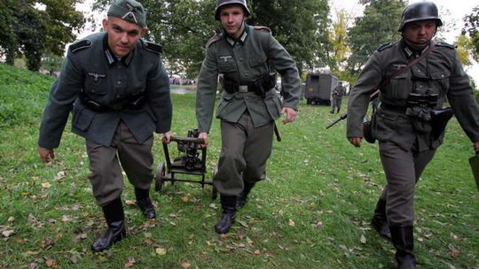 Bitwa pod Kockiem. Rekonstrukcja.