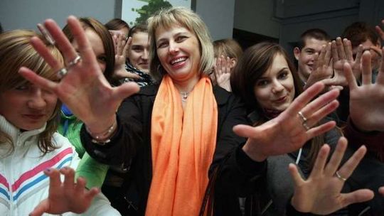 Wycieczka ze Szczebrzeszyna w naszej redakcji
