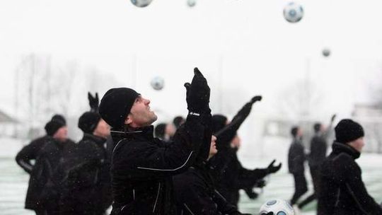 Trening Górnika Łęczna