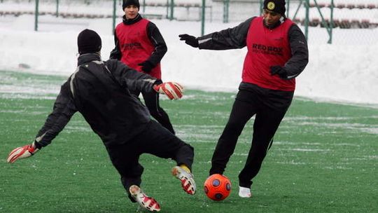 Górnik Łęczna trening