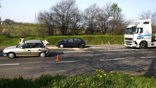 Wypadek na al.Warszawskiej