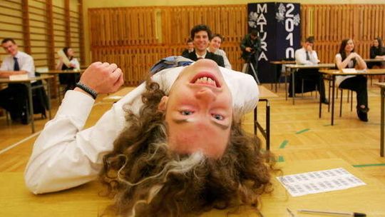 Egzamin maturalny w Liceum im. Zamojskiego