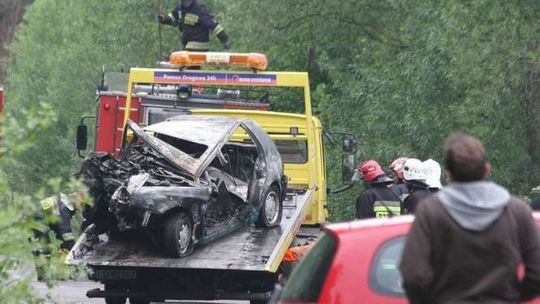 Tragiczny wypadek w Jamach.