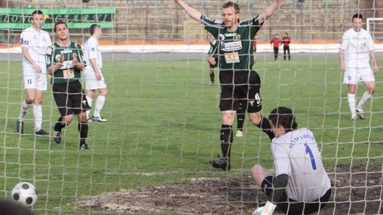 Z Górnikiem Łęczna 0:2.