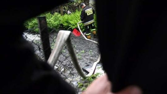 Podtopienia na ul. Wapiennej