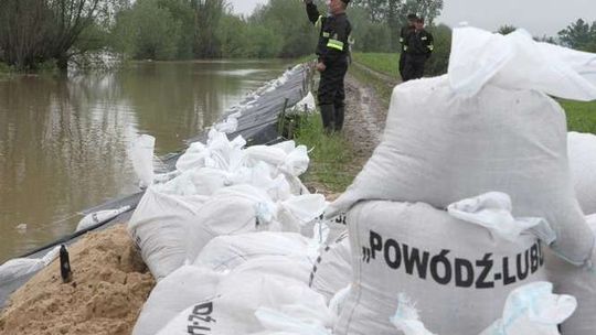 Powódź w gm. Annopol.