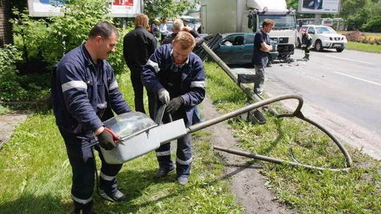 Wypadek na al.Tysiąclecia