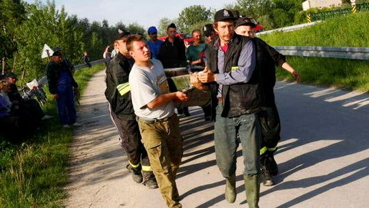 Ewakuacja z Zastowa Polanowskiego