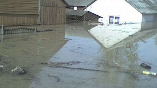 Powódź w Świeciechowie koło Annopola