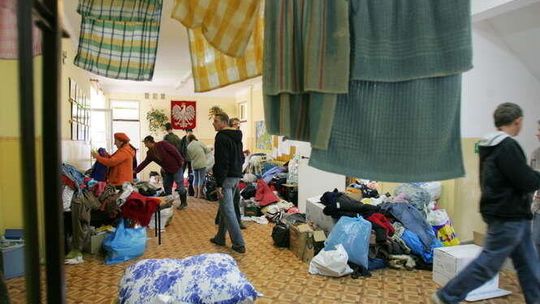 Centrum Pomocy Powodzianom w Rogowie
