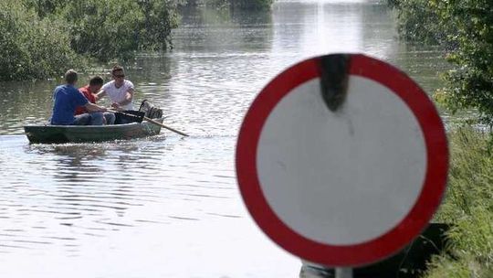 Skutki powodzi w gminie Wilków.