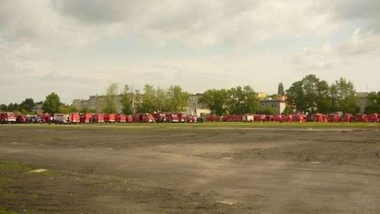 Mobilizacja straży pożarnej w Opolu Lubelskim, fot. Kamil Marczewski