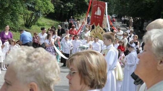 Procesja Bożego Ciała.