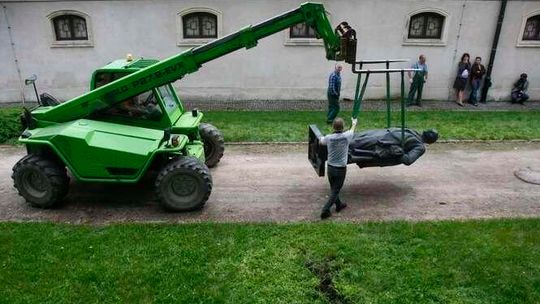 Pomnik Lenina z Kozłówki jedzie do Włoch