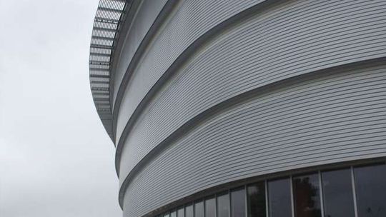 Centrum Kultury Filmowej w Zamościu przed pierwszym seansem