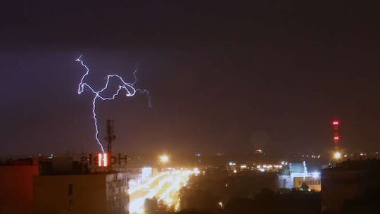 Burza nad Lublinem - zdjęcia Krzysztof W