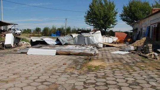 Annopol po burzy 17 sierpnia 2010