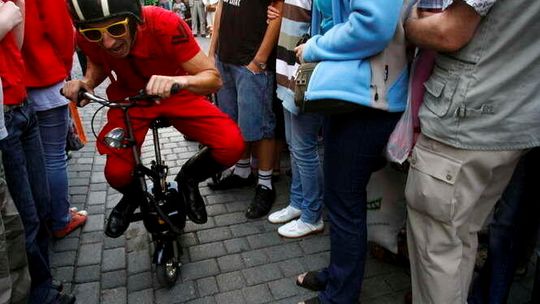 Parada na otwarcie Festiwalu Sztukmistrzów