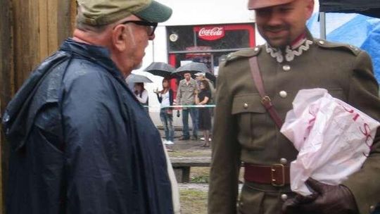 Na planie fiilmowym \"Bitwy Warszawskiej 1920\"