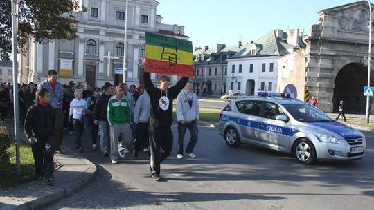 Marsz \"Wolne Konopie\" w Zamościu