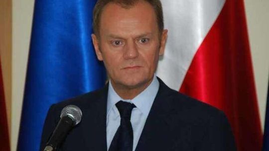 Donald Tusk we Włodawie Donald Tusk we Włodawie