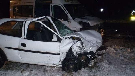 Wypadek koło Kraśnika