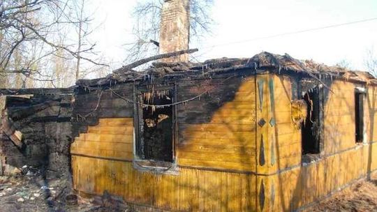 Pożar w Czajkach koło Krasnegostawu