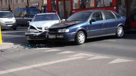Wypadek na ulicy Lipowej w Lublinie