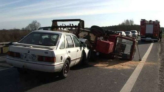 Wypadek w Woskrzenicach