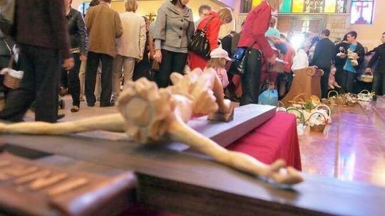 Święcenie pokarmów w kościele