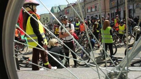 Rajd i piknik rowerowy w Lublinie z okazji Dnia Europy