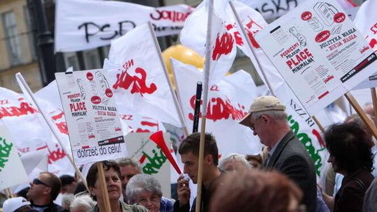 Pikieta Solidarności w Lublinie 
