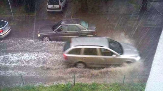 Lublin zalany po ulewie