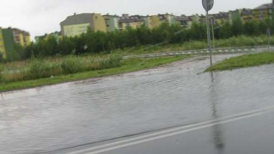 Ulewa w Białej Podlaskiej