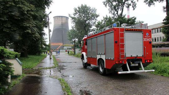 Wyburzenie komina